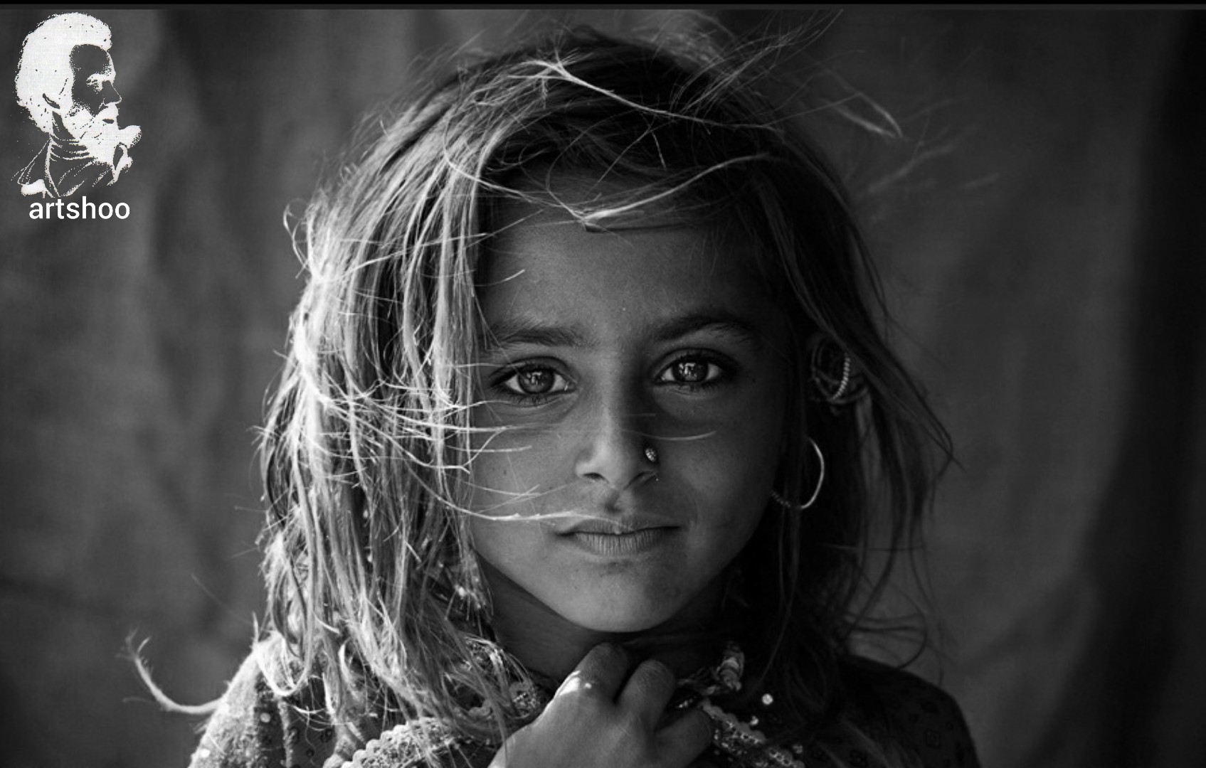 مدل کودک سیاه قلم